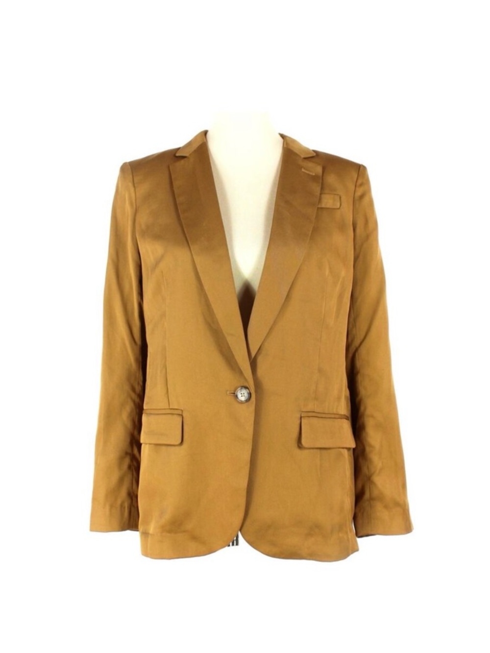 J. Crew Women's Single-Button Blazer in Camel Brown